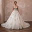 Ball Gown Wedding Dresses with Crystal Embellishments - Apparel & Accessories > Clothing > Wedding & Bridal Party Dresses > Wedding Dresses - Mignonette