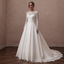 Bateau Neck Lace Wedding Dress for a Church Ceremony - Apparel & Accessories > Clothing > Wedding & Bridal Party Dresses > Wedding Dresses - Mignonette Bridal