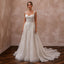 Beaded Tulle Bridal Gown for an Evening Wedding - Apparel & Accessories > Clothing > Wedding & Bridal Party Dresses > Wedding Dresses - Mignonette Bridal