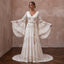 Bell Sleeve Wedding Dresses with Boho Chic Style - Apparel & Accessories > Clothing > Wedding & Bridal Party Dresses > Wedding Dresses - Mignonette Bridal