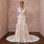 Bohemian Lace Wedding Dress for an Intimate Elopement - Apparel & Accessories > Clothing > Wedding & Bridal Party Dresses > Wedding Dresses - Mignonette Bridal