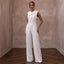 Bridal Jumpsuits with Tailored Crepe Elegance - Apparel & Accessories > Clothing > Wedding & Bridal Party Dresses > Wedding Dresses - Mignonette Bridal