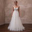 Celestial White Star - Embroidered Tulle for Planetarium Elopement - Apparel & Accessories > Clothing > Wedding & Bridal Party Dresses > Wedding Dresses - Mignonette Bridal