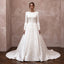 Classic A-Line Wedding Dress for a Church Ceremony