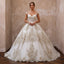 Classic Tulle Wedding Gown for a Formal Church Ceremony - Apparel & Accessories > Clothing > Wedding & Bridal Party Dresses > Wedding Dresses - Mignonette Bridal