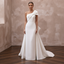 Column Wedding Dresses with Clean Architectural Lines