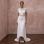Cool Diamond White Jersey T - Shirt Dress for Surprise Elopement - Apparel & Accessories > Clothing > Wedding & Bridal Party Dresses > Wedding Dresses - Mignonette Bridal