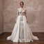 Elegant Bridal Gowns with Luxurious Fabric Combinations - Apparel & Accessories > Clothing > Wedding & Bridal Party Dresses > Wedding Dresses - Mignonette