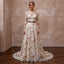 Elegant Lace Wedding Gown for a November Wedding