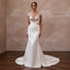 Elegant Satin Mermaid Wedding Dress for a Formal Wedding - Apparel & Accessories > Clothing > Wedding & Bridal Party Dresses > Wedding Dresses - Mignonette Bridal