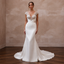 Elegant Satin Mermaid Wedding Dress for a Formal Wedding - Apparel & Accessories > Clothing > Wedding & Bridal Party Dresses > Wedding Dresses - Mignonette Bridal