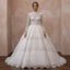 Embellished Lace Wedding Gown for a Black - Tie Ceremony - Apparel & Accessories > Clothing > Wedding & Bridal Party Dresses > Wedding Dresses - Mignonette Bridal