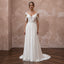 Empire Waist Chiffon Wedding Dresses with Romantic Appeal - Apparel & Accessories > Clothing > Wedding & Bridal Party Dresses > Wedding Dresses - Mignonette