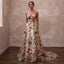 Floral Embroidered Wedding Dress for a Fall Garden Wedding - Apparel & Accessories > Clothing > Wedding & Bridal Party Dresses > Wedding Dresses - Mignonette Bridal