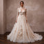 Floral Tulle Wedding Dress for a Spring Garden Wedding