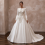 Luxury Duchess Satin Wedding Dresses with Royal Elegance