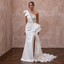 One Shoulder Wedding Dresses with Modern Couture Style - Apparel & Accessories > Clothing > Wedding & Bridal Party Dresses > Wedding Dresses - Mignonette Bridal