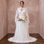 Plus size silk chiffon draped capelet bridal gown in pure white, featuring a flowy skirt and elegant detailing.
