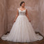 Plus Size Tulle Ball Gown Wedding Dress with Corset Bodice - Apparel & Accessories > Clothing > Wedding & Bridal Party Dresses > Wedding Dresses - Mignonette Bridal