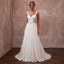 Romantic Chiffon Wedding Dress for a Second Wedding