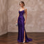 Royal Purple Silk Charmeuse Bias Cut Slip Dress for Black Tie Gala - Apparel & Accessories > Clothing > Wedding & Bridal Party Dresses > Wedding Dresses - Mignonette Bridal