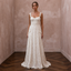 Rustic Wedding Dresses with Soft Cotton Embroidery