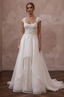 Scoop Neck Wedding Dresses with Timeless Elegance - Apparel & Accessories > Clothing > Wedding & Bridal Party Dresses > Wedding Dresses - Mignonette