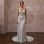 Silver Wedding Dresses with Crystal Beaded Details - Apparel & Accessories > Clothing > Wedding & Bridal Party Dresses > Wedding Dresses - Mignonette Bridal