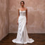 Simple Crepe Mermaid Wedding Dress for a Civil Wedding - Apparel & Accessories > Clothing > Wedding & Bridal Party Dresses > Wedding Dresses - Mignonette Bridal