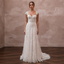 Sweetheart Neck Wedding Dresses with Delicate Lace Trim