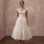 Tea - Length Wedding Dresses with Vintage Bridal Charm - Apparel & Accessories > Clothing > Wedding & Bridal Party Dresses > Wedding Dresses - Mignonette Bridal