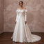 Vintage Satin Bridal Gown for a Winery Wedding Ceremony - Apparel & Accessories > Clothing > Wedding & Bridal Party Dresses > Wedding Dresses - Mignonette Bridal