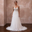 A - Line Wedding Dresses with Pearl Embroidered Bodices - Apparel & Accessories > Clothing > Wedding & Bridal Party Dresses > Wedding Dresses - Mignonette Bridal