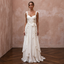 Airy Ivory Organic Cotton Voile Dress for Picnic Vow Renewal