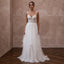 Angelic White Wispy Chiffon Empire Dress for Post - Wedding Brunch - Apparel & Accessories > Clothing > Wedding & Bridal Party Dresses > Wedding Dresses - Mignonette Bridal