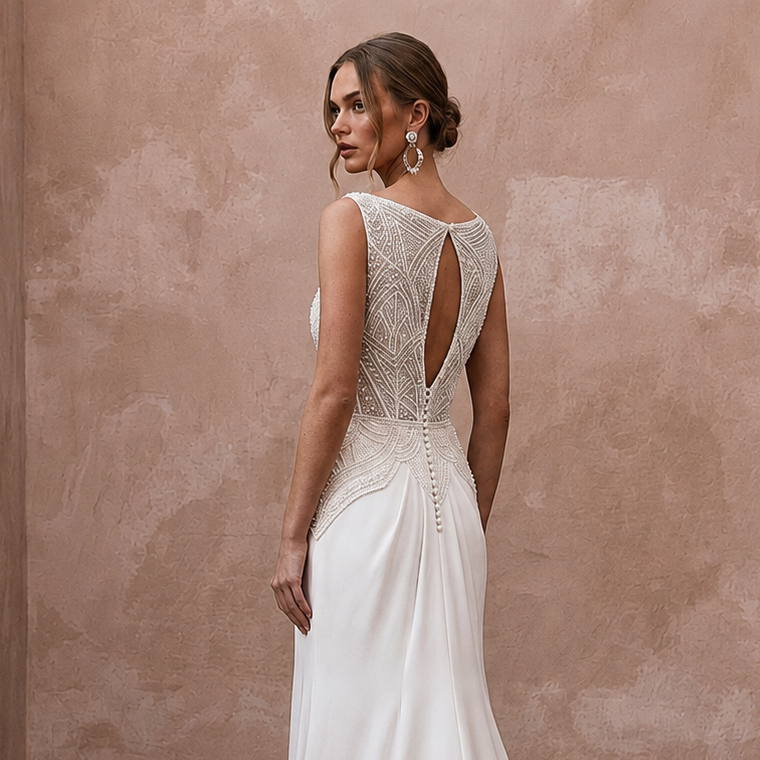 Boat Neck Wedding Dresses with Timeless Sophistication