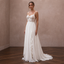 Bohemian Chiffon Bridal Dress for a Destination Beach Wedding