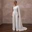 Bridal Jumpsuits with Elegant Silk Crepe Tailoring