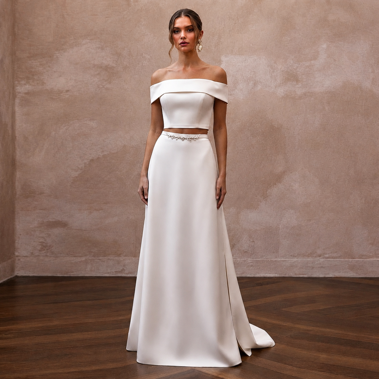 Bridal Separates with Modern Minimalist Style