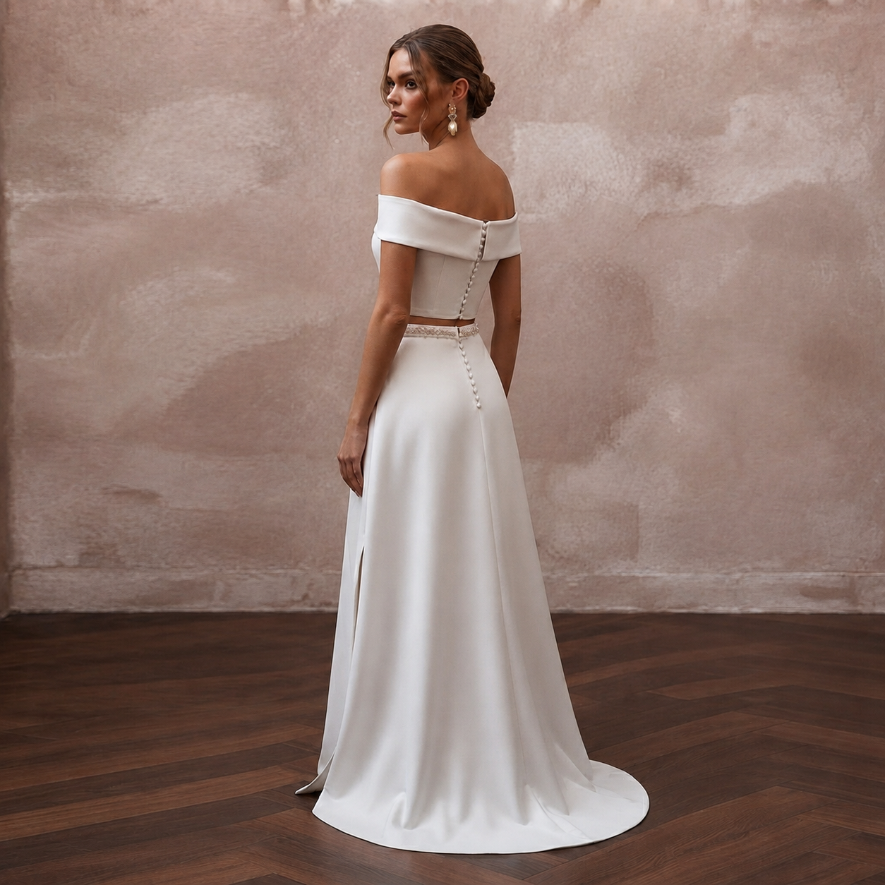 Bridal Separates with Modern Minimalist Style