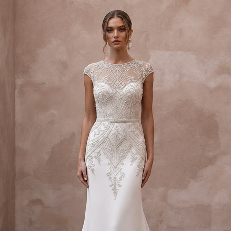 Chapel Train Wedding Dresses with Classic Sophistication