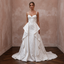 Chapel Train Wedding Dresses with Elegant Satin Finish