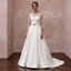 Classic A-Line Bridal Dress for a Mature Bride
