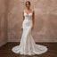 Classic Lace Mermaid Wedding Dress with Beaded Bodice - Apparel & Accessories > Clothing > Wedding & Bridal Party Dresses > Wedding Dresses - Mignonette Bridal