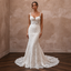 Classic Lace Mermaid Wedding Dress with Beaded Bodice