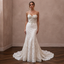 Classic Lace Trumpet Wedding Dress with Beaded Bodice - Apparel & Accessories > Clothing > Wedding & Bridal Party Dresses > Wedding Dresses - Mignonette Bridal