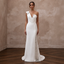 Column Wedding Dresses with Chic Modern Tailoring