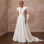 Contemporary Wedding Dresses with Dramatic Bow Details - Apparel & Accessories > Clothing > Wedding & Bridal Party Dresses > Wedding Dresses - Mignonette
