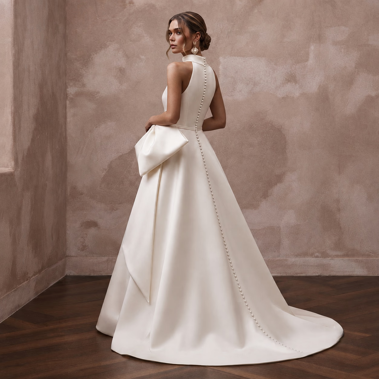 Contemporary Wedding Dresses with Oversized Bow Details Secondary image