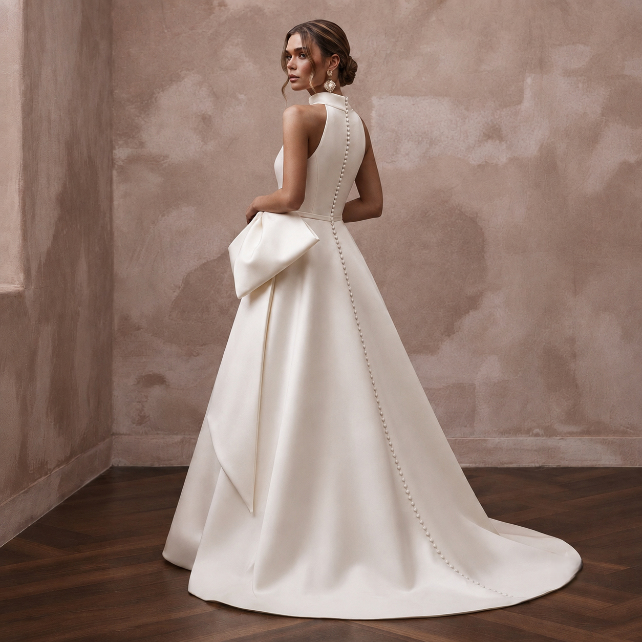 Contemporary Wedding Dresses with Oversized Bow Details